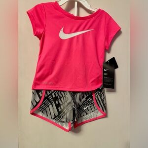 Nike - Dry Fit 2-Pc Tee Shirt & Short Set | NWT - Girls 24 Months